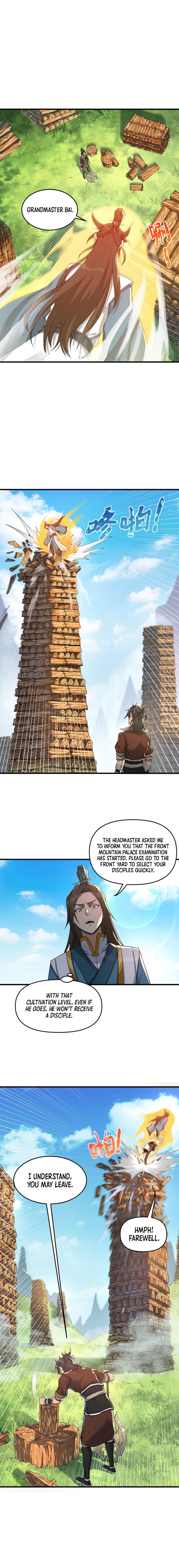After Ten Years of Chopping Wood, Immortals Begged To Become My Disciples Chapter 1 Image 4