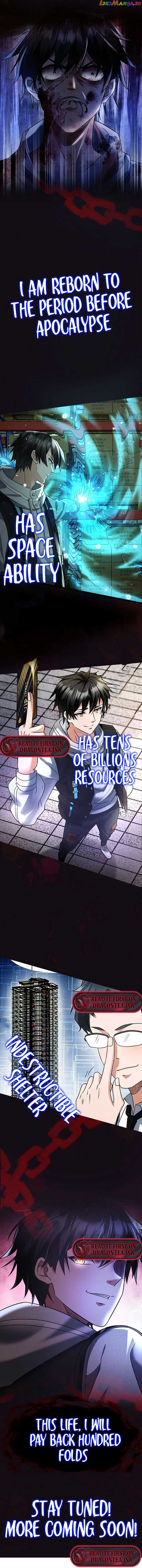 Global Freeze: I Created An Apocalypse Shelter Chapter 0 Image 2