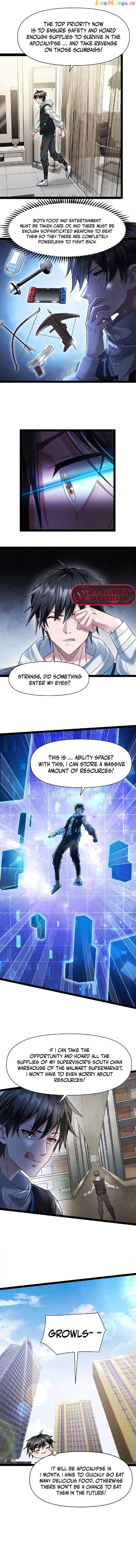 Global Freeze: I Created An Apocalypse Shelter Chapter 1 Image 3