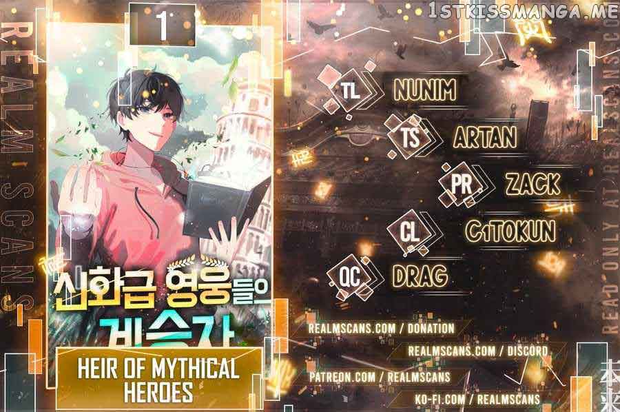 Heir Of Mythical Heroes Chapter 1 Image 1