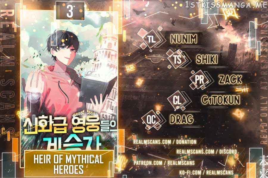 Heir Of Mythical Heroes Chapter 3 Image 1