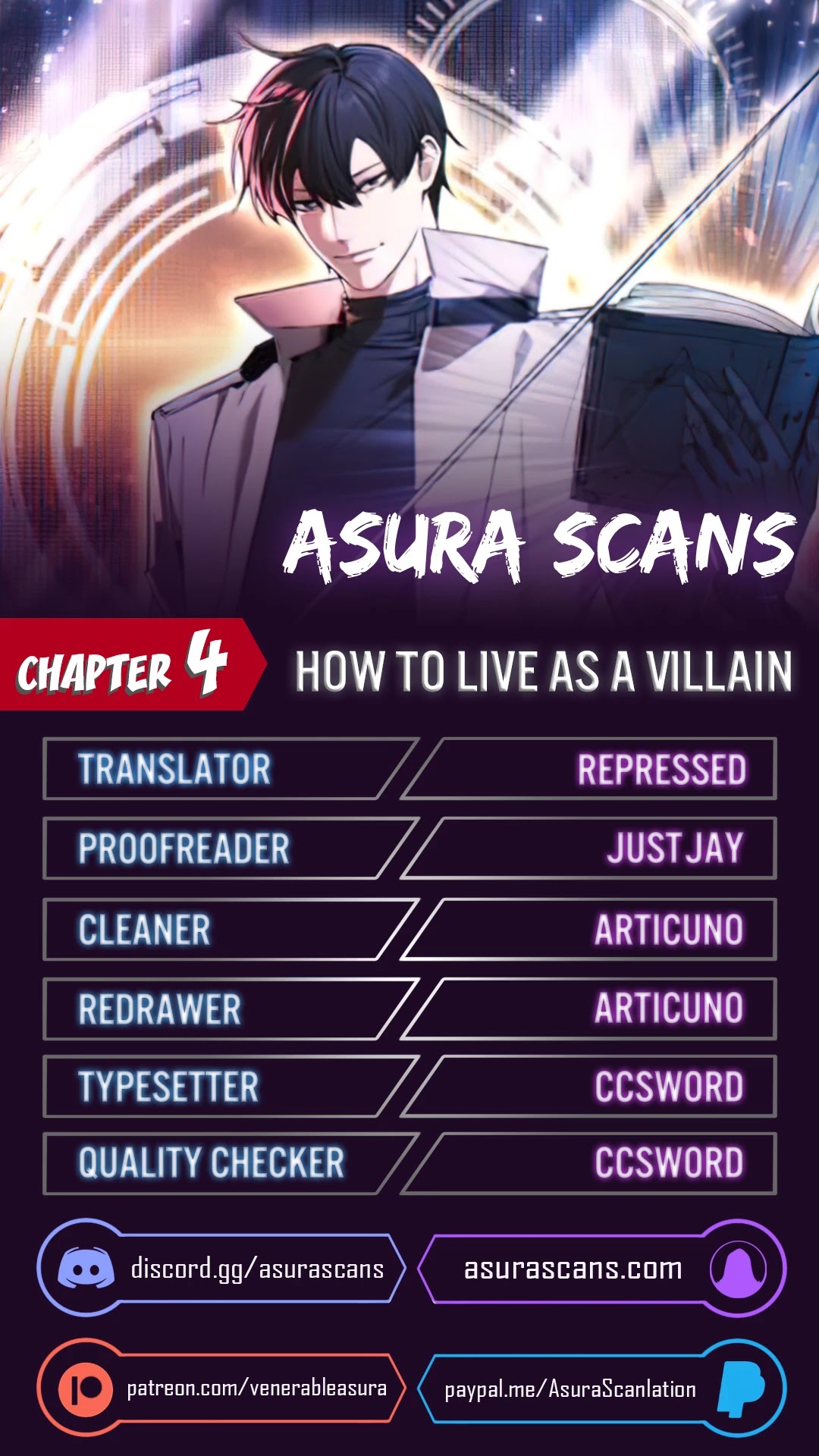 How to Live as a Villain Chapter 4 Image 1