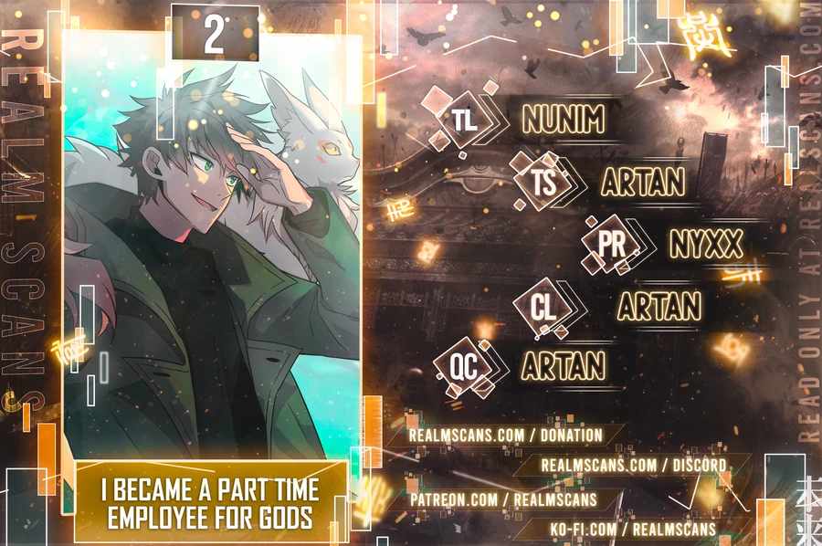 I Became A Part Time Employee For Gods Chapter 2 Image 1