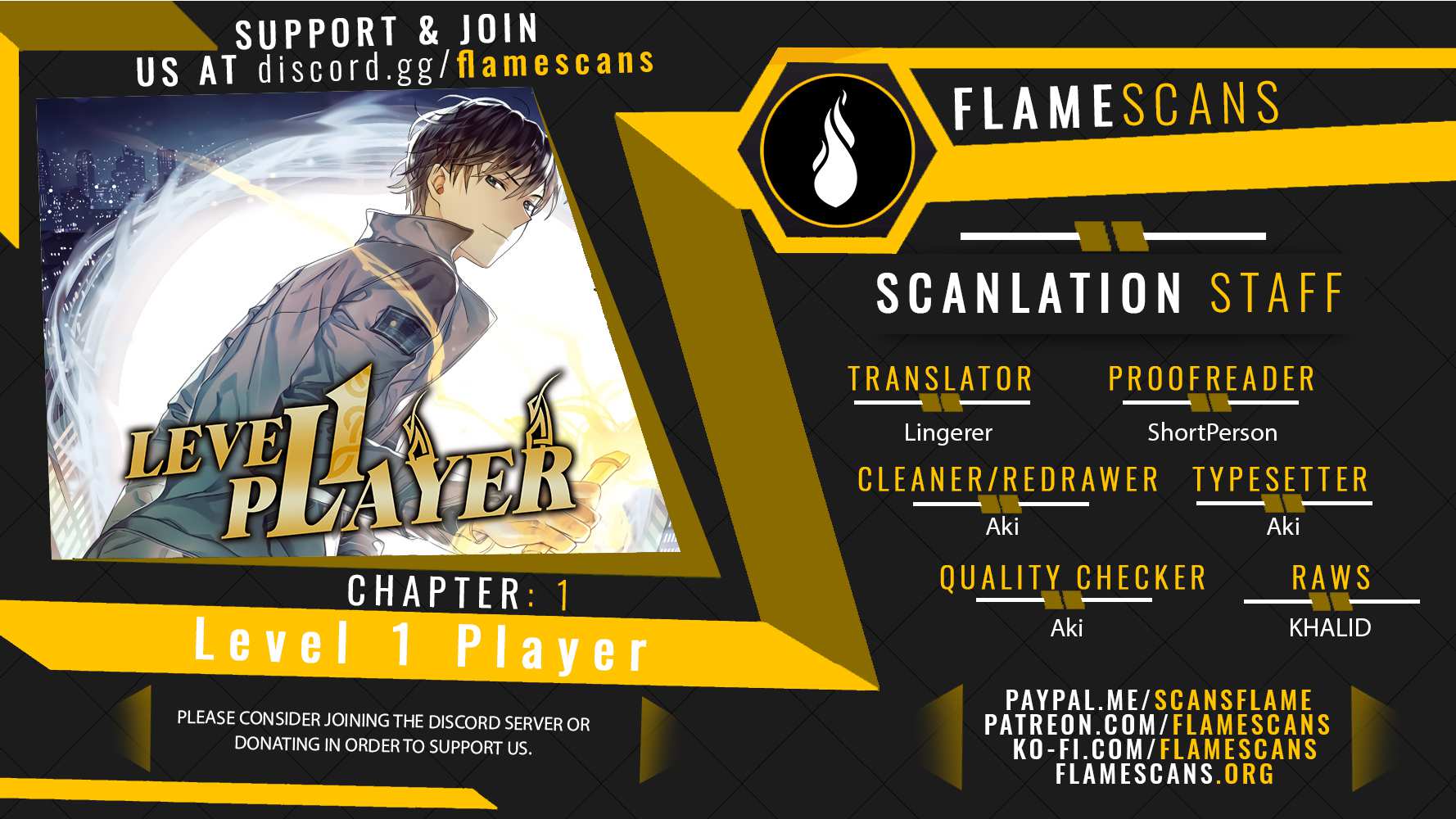 Level 1 Player Chapter 1 Image 1