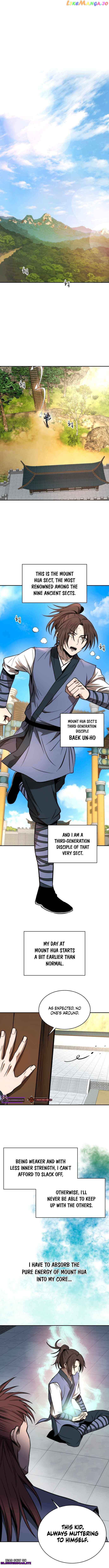 MOUNT HUA SECT’S GREATEST GENIUS Chapter 1 Image 1