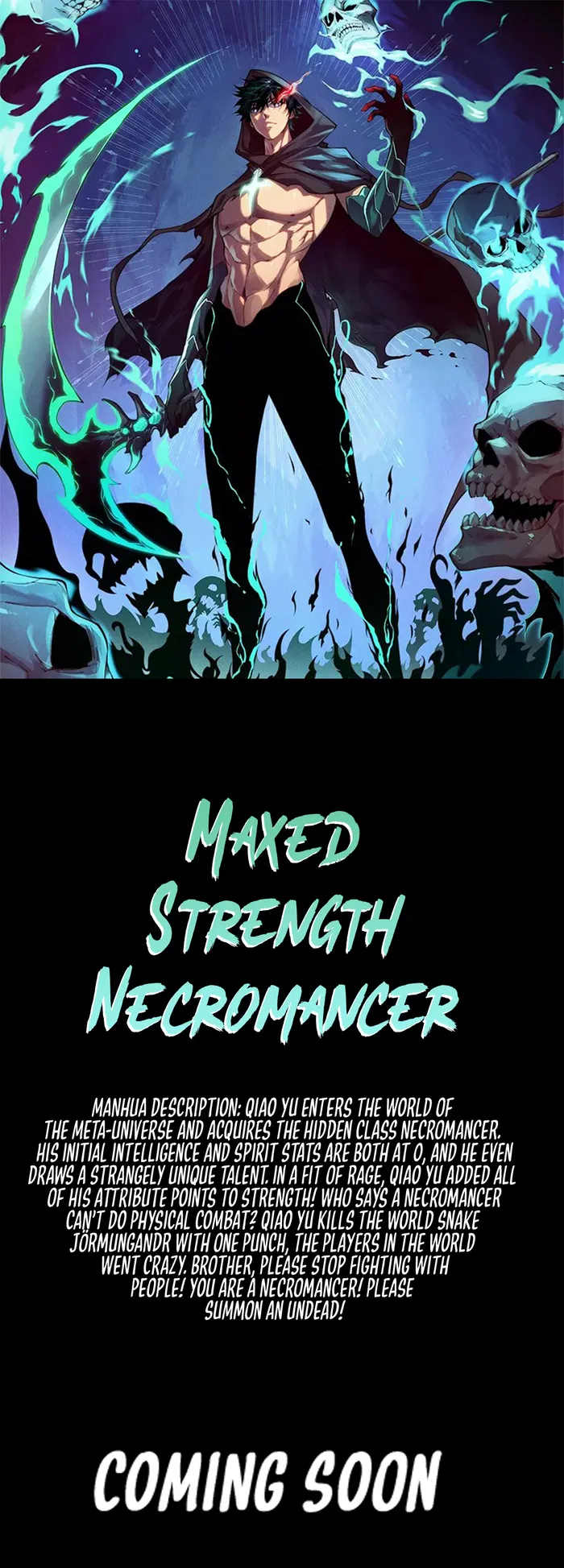 Maxed Strength Necromancer Chapter 0 Image 1
