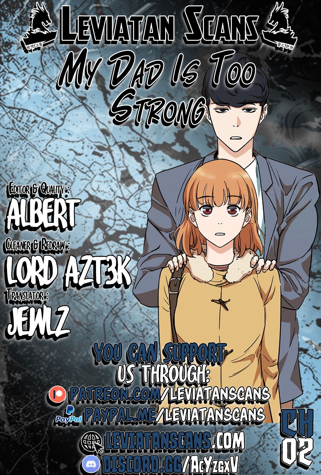 My Dad Is Too Strong Chapter 2 Image 1