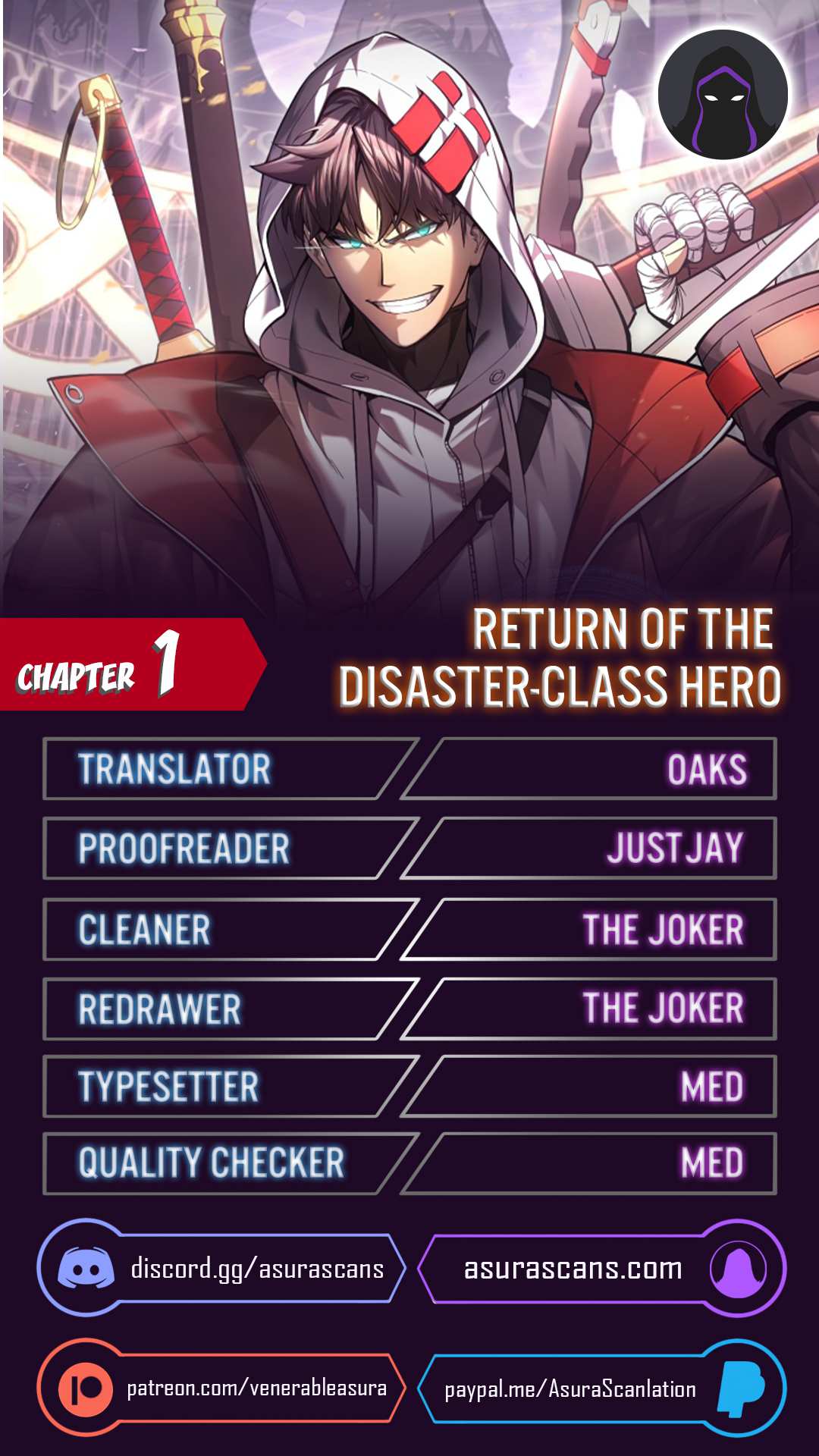 Return of the Disaster-Class Hero Chapter 1 Image 1
