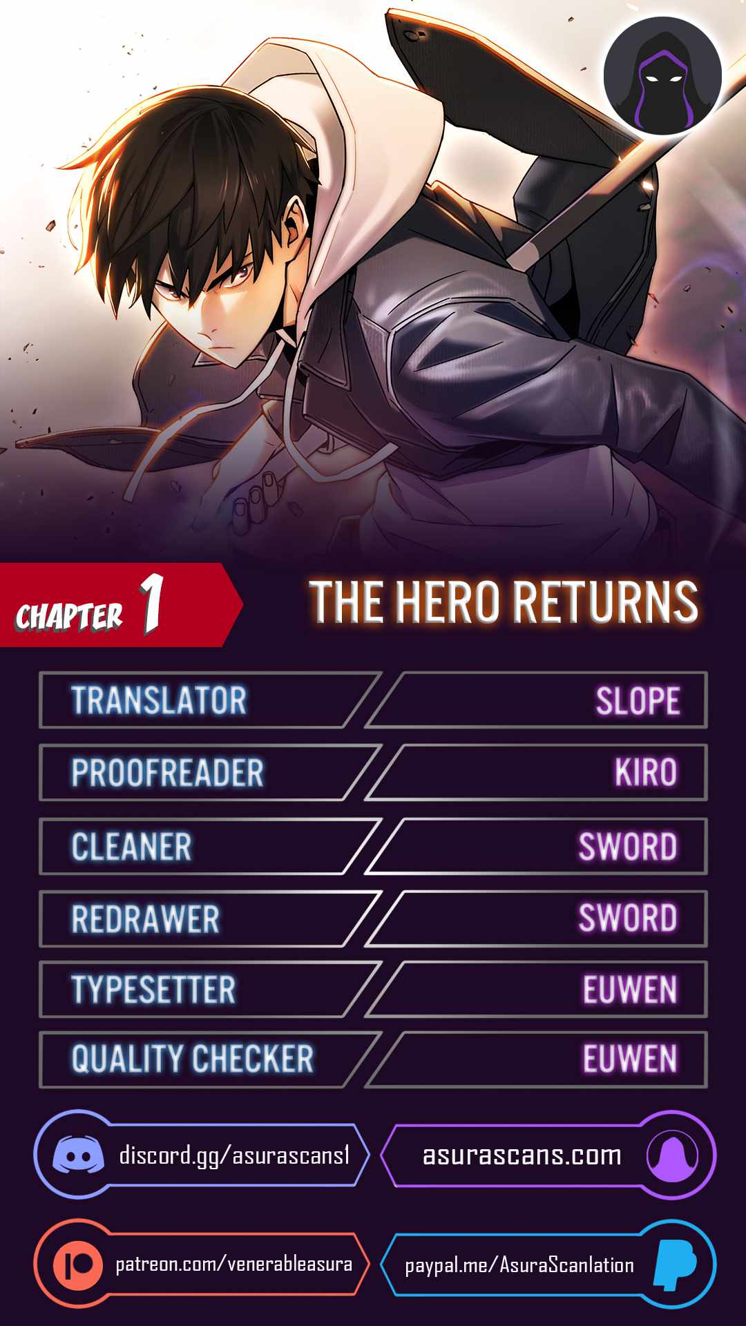 The Hero Returns Chapter 01 Image 1