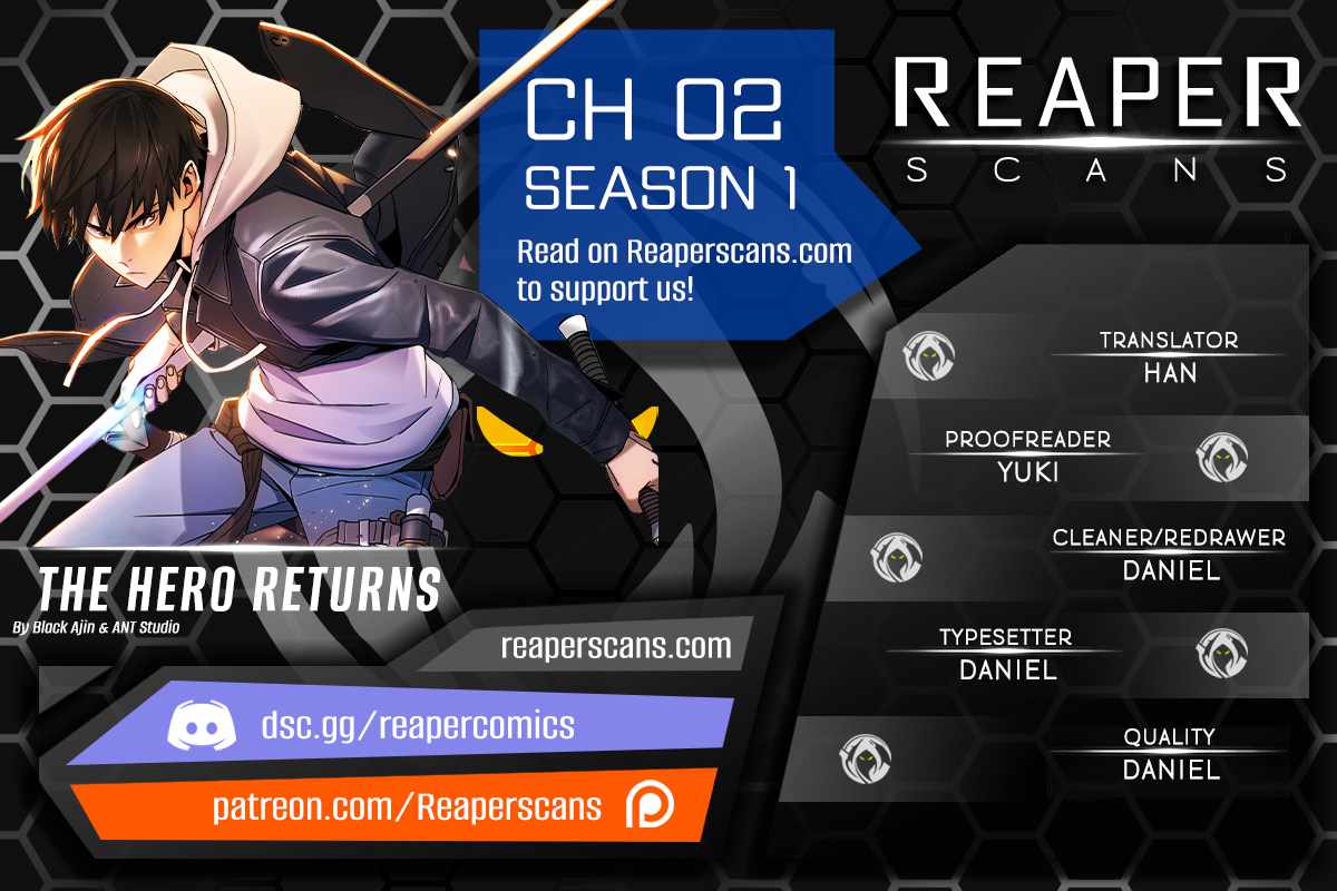 The Hero Returns Chapter 02 Image 1