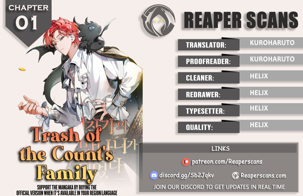 Trash of the Count’s Family Chapter 1 Image 1